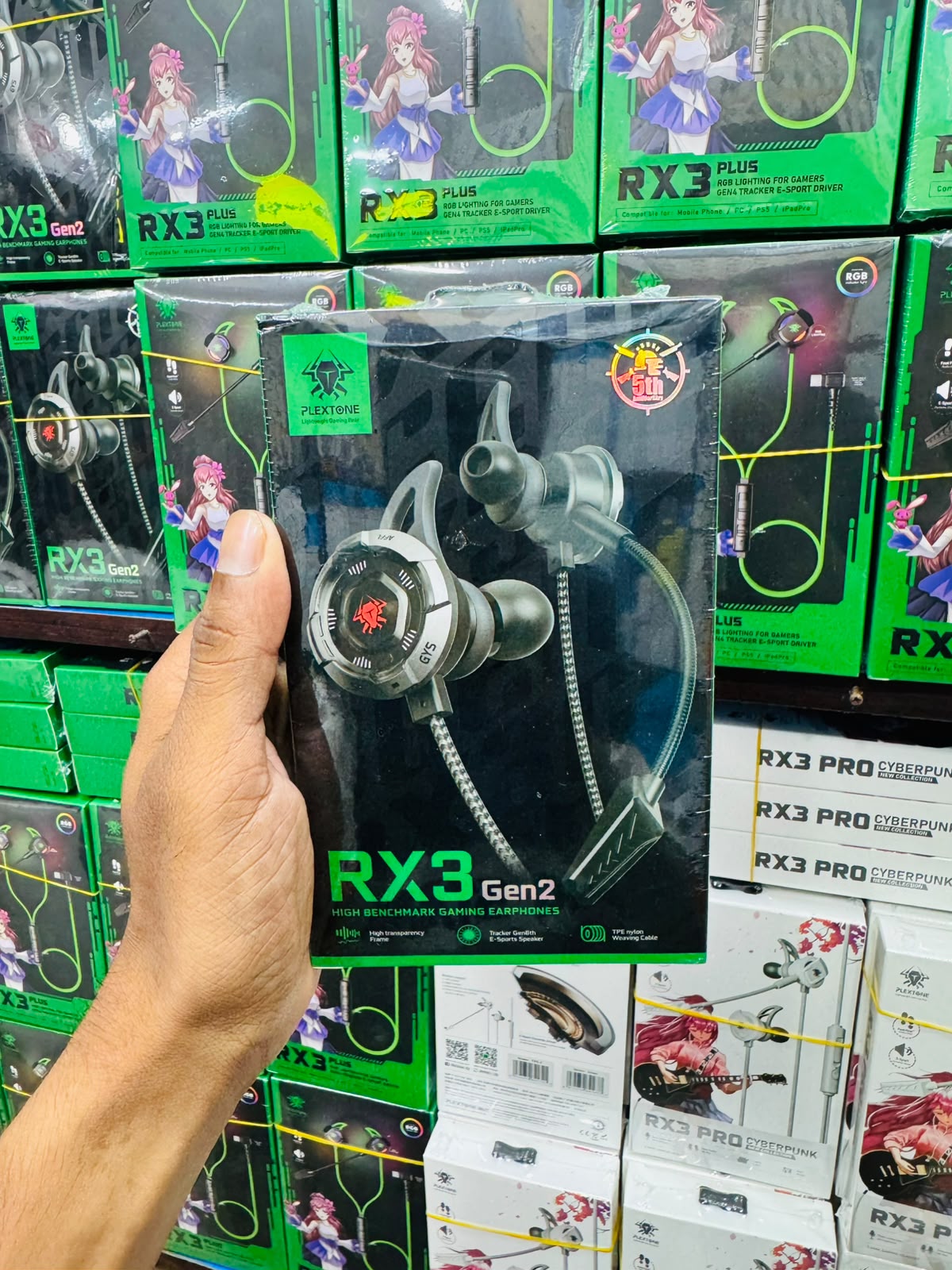 Plextone RX3 Gen2 High Benchmark Gaming Earphones | E-Sport Driver | TPE Cable