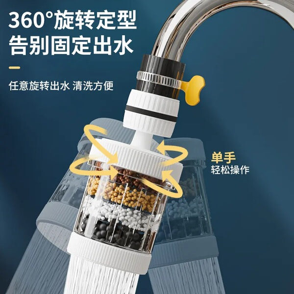 6 Layer Filter Faucet Purifier – 360° Rotatable