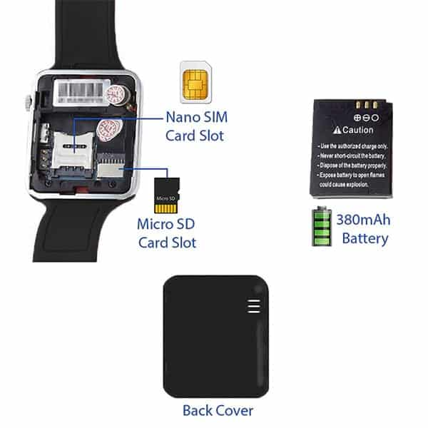 A1 Smart Watch with SIM Card & Camera