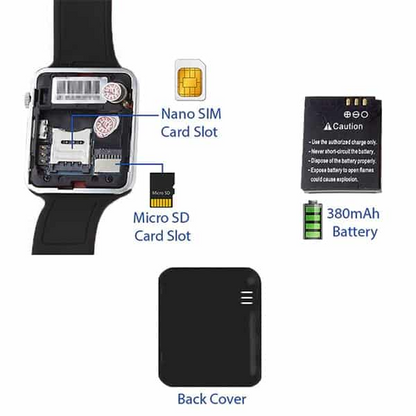 A1 Smart Watch with SIM Card & Camera