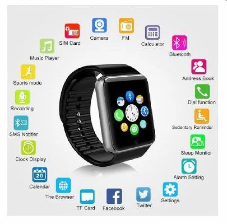 A1 Smart Watch with SIM Card & Camera