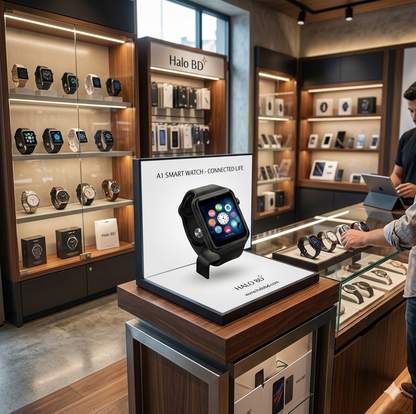 A1 Smart Watch with SIM Card & Camera