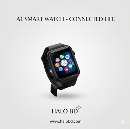 A1 Smart Watch with SIM Card & Camera