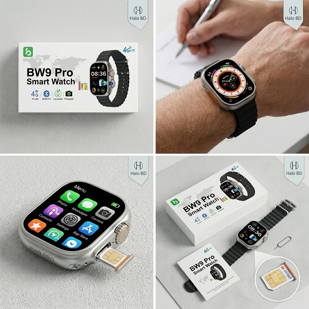 BW9 Pro 4G Android Smartwatch