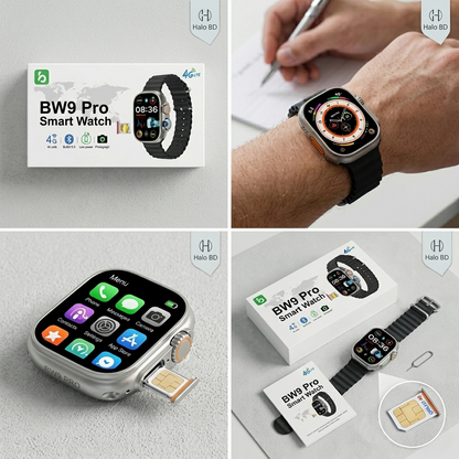 BW9 Pro 4G Android Smartwatch