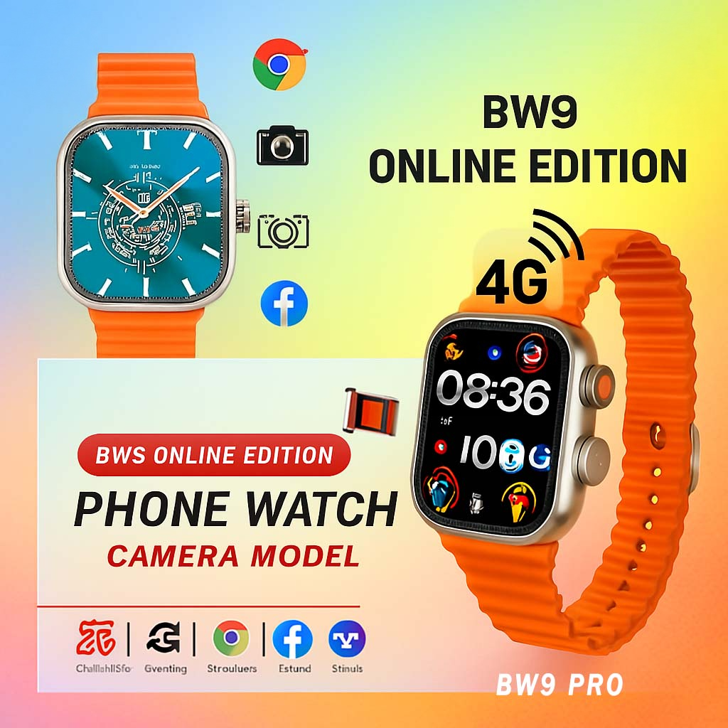 BW9 Pro 4G Android Smartwatch
