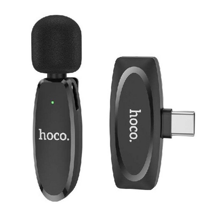 HOCO L15 Wireless Digital Microphone (Type-C) - 360° HD Sound & Noise Reduction
