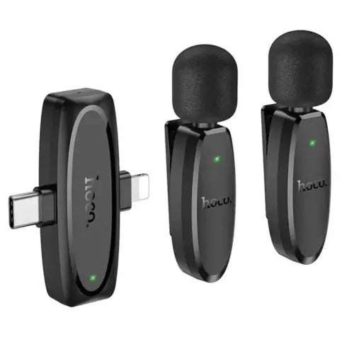 HOCO L15 Wireless Digital Microphone (Type-C) - 360° HD Sound & Noise Reduction