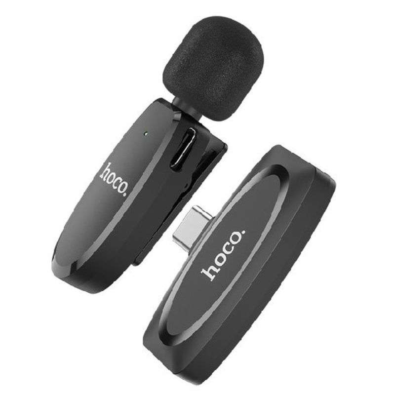 HOCO L15 Wireless Digital Microphone (Type-C) - 360° HD Sound & Noise Reduction