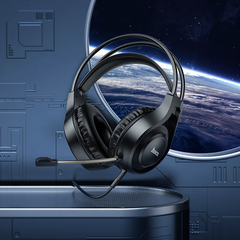 Hoco W106 Hi-Fi Audio Gaming Headphones with HD Microphone