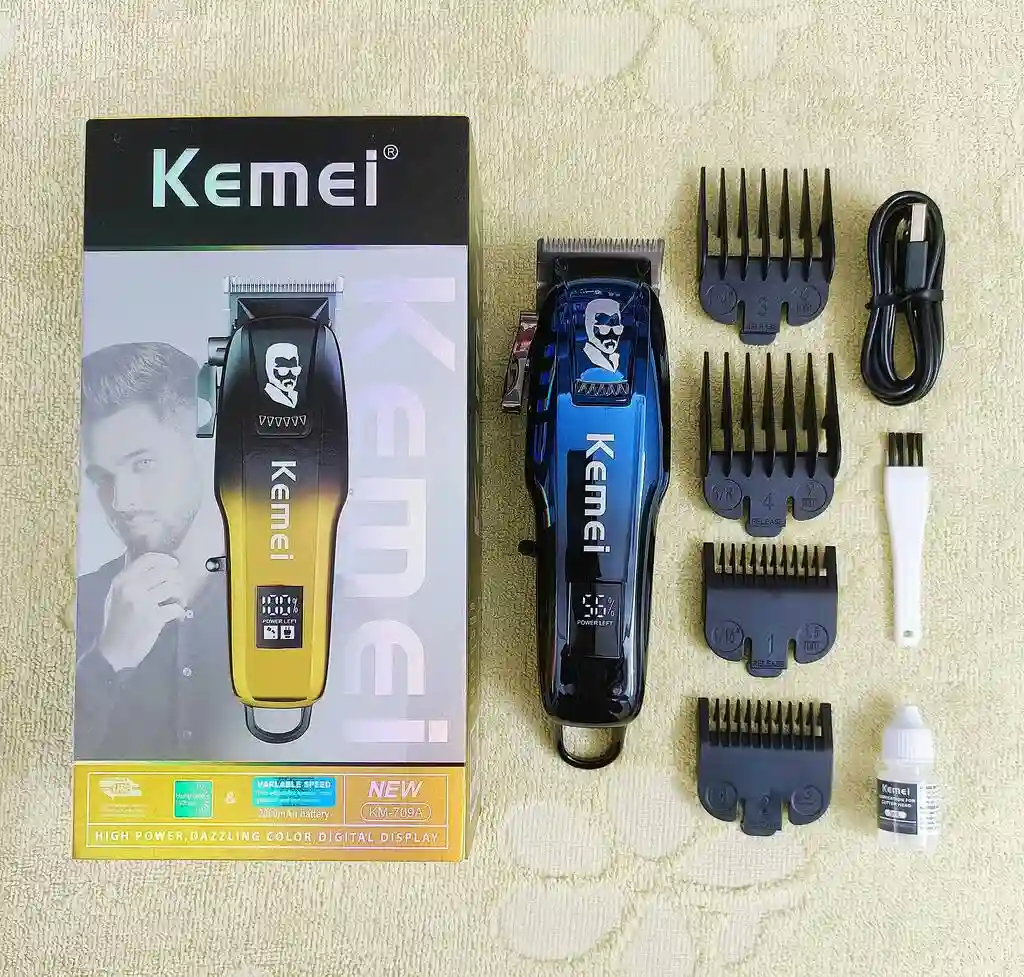 Kemei KM-709A Professional Full Metal Hair Trimmer