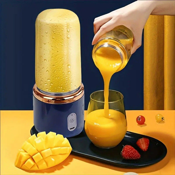 Portable USB Rechargeable Blender – Mini Juicer with Travel Bottle
