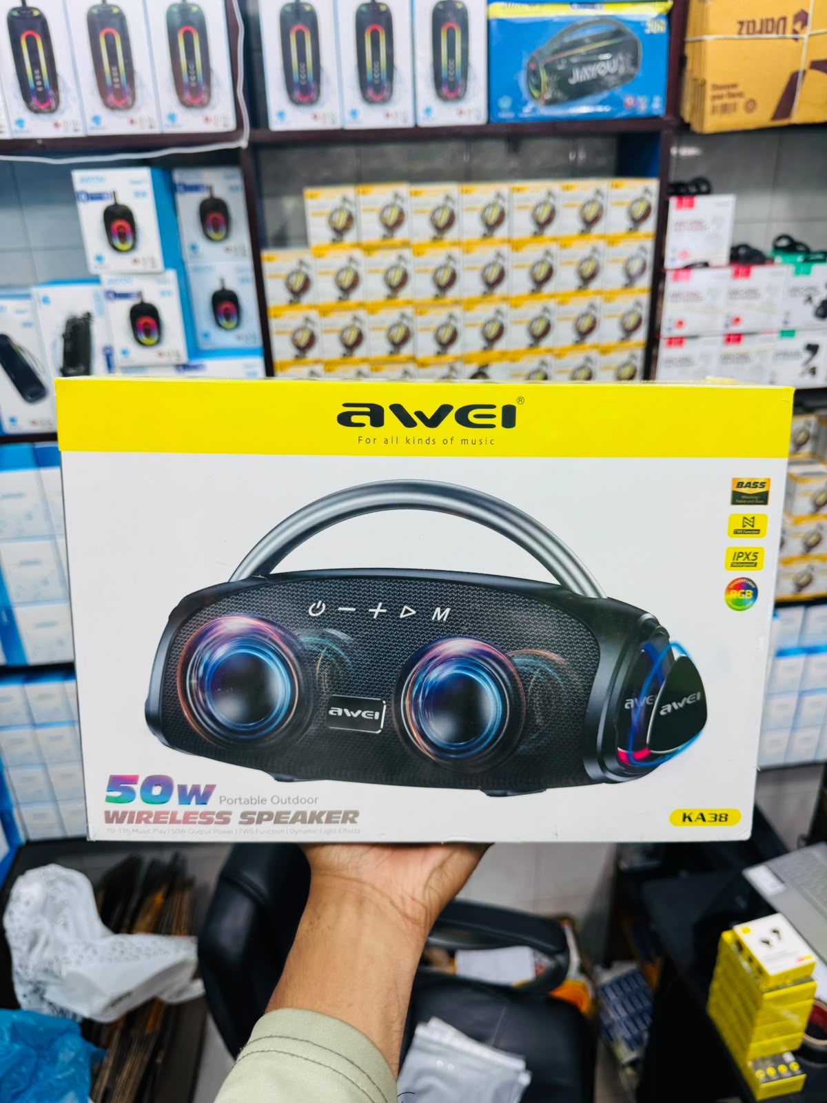 Awei KA38 50W Portable Wireless Bluetooth Speaker