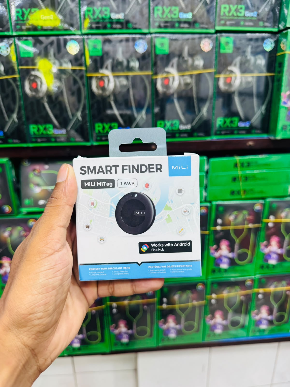 MiLi MiTag Smart Finder | Works with Android Find Hub | 1 Pack