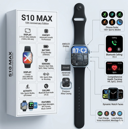 S10 Max Smart Watch