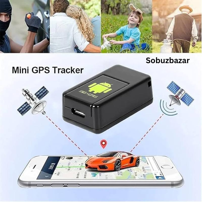 GF-07 Mini GPS Tracker – পোর্টেবল লোকেশন ট্র্যাকার