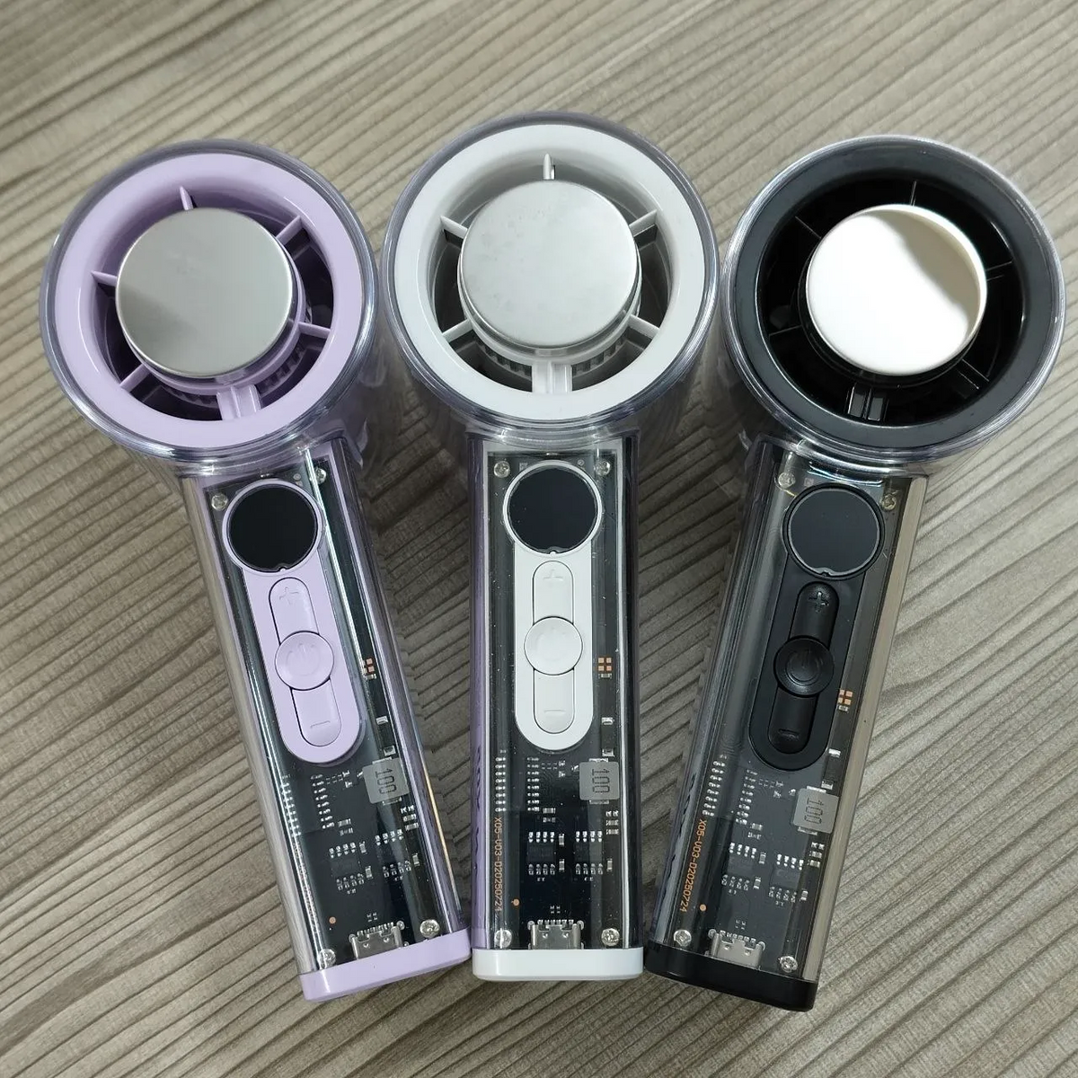 X05 Hi-Speed Refrigeration Portable Hendheld Fan (১০০ স্পিড গিয়ার, 3000mAh ব্যাটারি, ডিজিটাল ডিসপ্লে)