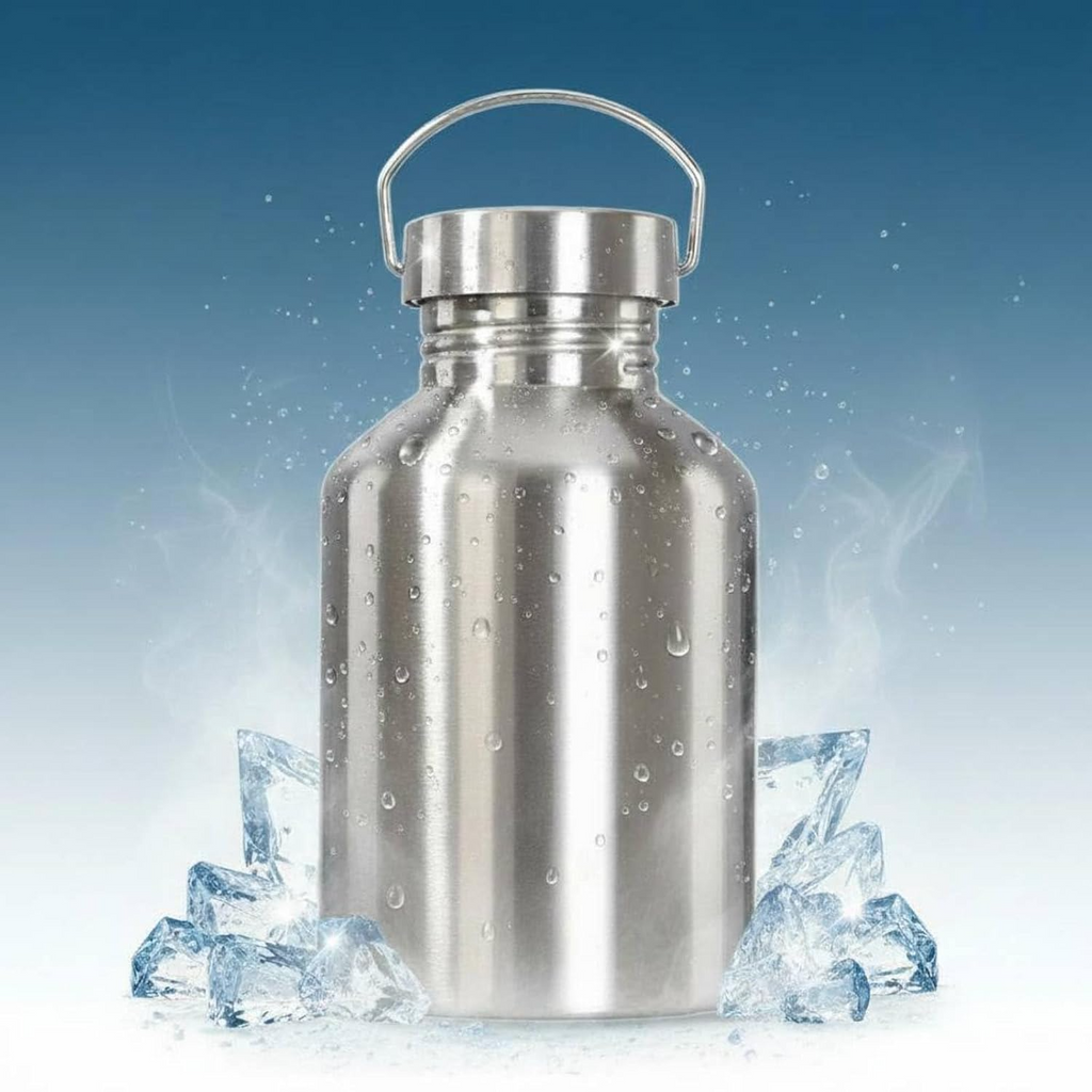 2L 304 Stainless Steel Water Bottle with Tea Filter