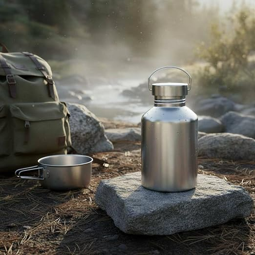 2L 304 Stainless Steel Water Bottle with Tea Filter