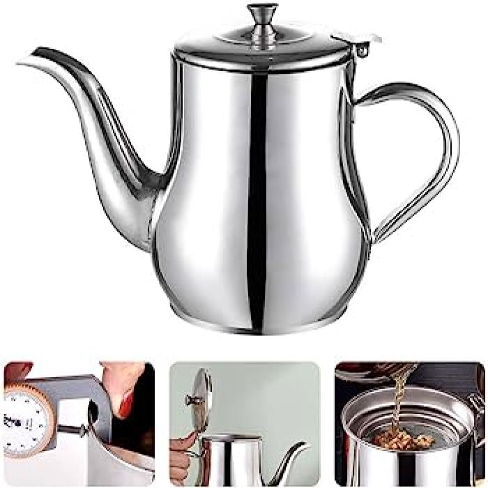 Oil Strainer Pot – ছাঁকনিসহ তেল রাখার পাত্র