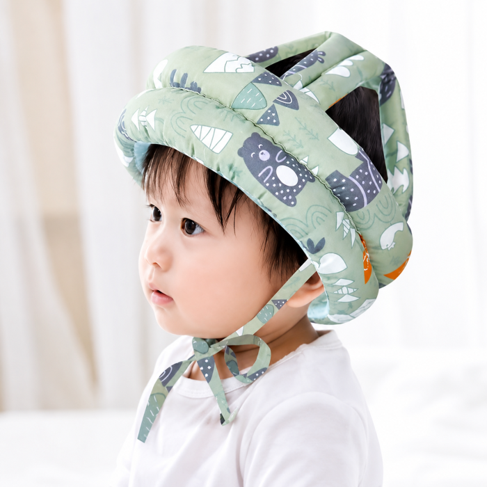 Baby Head Cushion Cap – শিশুর প্যাডেড হেড ক্যাপ